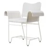 GUBI Tropique Tuoli Hapsuilla, Valkoinen - Udine 06 -Fatboy Emu Kauppa 10093518 F3Q Tropique Dining Chair W Fringes Classic White Udine Limonta6