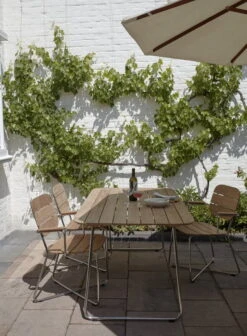 Skagerak Lilium Tuoli Käsinojilla, Tiikki - Ruostumaton Teräs -Fatboy Emu Kauppa 1420072 1420073 1420074 1420075 03 Lilium Armchair M