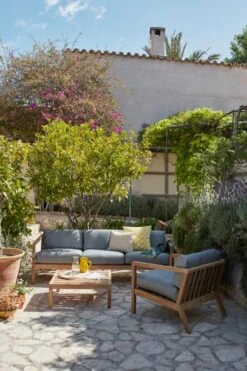 Skagerak Virkelyst Pöytä 75 X 70 Cm, Tiikki -Fatboy Emu Kauppa 1505783 1505731 S1505770 02 M 1