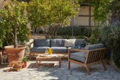 Skagerak Virkelyst Pöytä 75 X 70 Cm, Tiikki -Fatboy Emu Kauppa 1505783 1505731 S1505770 M 1