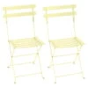 Fermob Bistro Metal Tuoli, 2 Kpl, Frosted Lemon