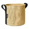Bacsac Kangasruukku, 10 L, Vaaleankeltainen -Fatboy Emu Kauppa 303991 1 ROUND FLOWER POT 10L GINGER YELLOW FABRIC BACSAC