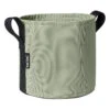 Bacsac Kangasruukku, 10 L, Vaaleanvihreä -Fatboy Emu Kauppa 304004 1 ROUND FLOWER POT 10L LIME GREEN FABRIC BACSAC