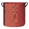 Bacsac Kangasruukku, 50 L, Tiilenpunainen -Fatboy Emu Kauppa 304025 1 ROUND FLOWER POT 50L BRICK RED FABRIC BACSAC