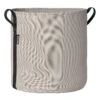 Bacsac Kangasruukku, 50 L, Luonnonvalkoinen -Fatboy Emu Kauppa 304038 1 ROUND FLOWER POT 50L ECRU FABRIC ST JACQUES STONE BACSAC