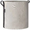 Bacsac Kangasruukku, 100 L, Luonnonvalkoinen -Fatboy Emu Kauppa 304056 1 ROUND FLOWER POT 100L ECRU FABRIC ST JACQUES STONE BACSAC