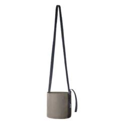 Bacsac Ripustettava Kangasruukku, 10 L, Taupe -Fatboy Emu Kauppa 304090 1 POT SUSPENDRE ROND 10L TOILE TAUPE BACSAC