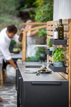 Cane-line Drop Ulkokeittiömoduuli Altaalla -Fatboy Emu Kauppa 3550AL 3649TAL P3550ST W3550T