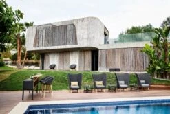 Cane-line Twist Sohvapöytä, Halk. 45 Cm, Tummanharmaa - Musta -Fatboy Emu Kauppa 3550AL 5010AL 5011AL 5454YSN95 5455RODGT 5458RODGT 5458YSN95 BAR3550T P200X50COB