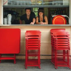 Fermob Bistro Metal Tuoli, Liquorice -Fatboy Emu Kauppa 40Fermob iso 1