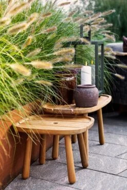 Cane-line Royal Sohvapöytä, Neliö, Tiikki -Fatboy Emu Kauppa 50003T 50004T 1