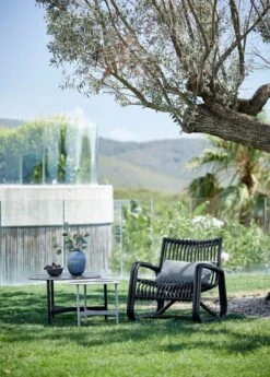 Cane-line Curve Nojatuoli, Tummanharmaa -Fatboy Emu Kauppa 5010AI 5011AL 57402ALG