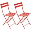 Fermob Bistro Metal Tuoli, 2 Kpl, Poppy -Fatboy Emu Kauppa 501 Fermob iso