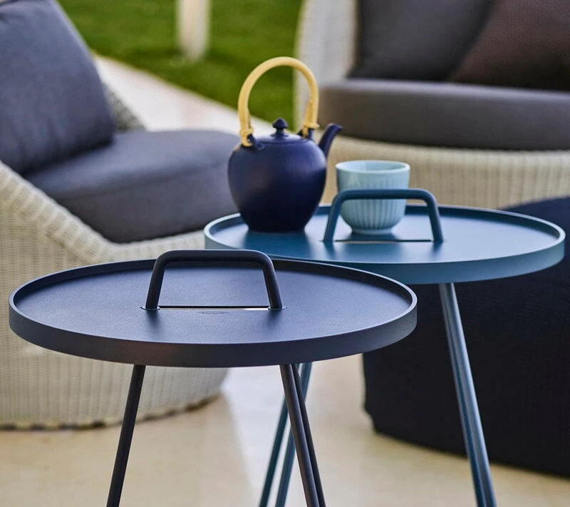 Cane-line On-the-move Pöytä, Pieni, Tummansininen 8 Cane-line On-the-move Pöytä, Pieni, Tummansininen - Image 6