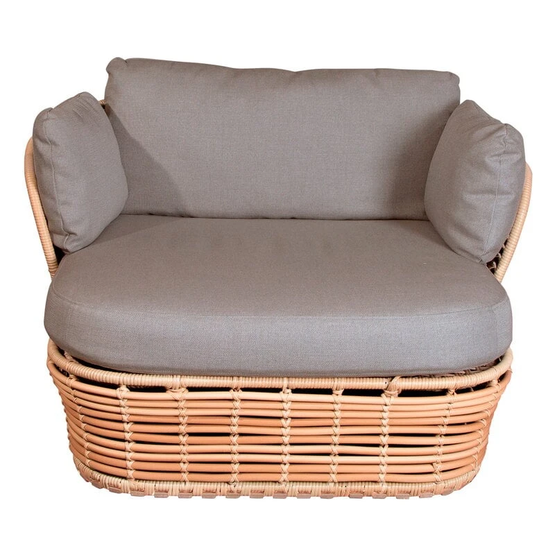 Cane-line Basket Nojatuoli, Luonnonvärinen - Taupe 6 Cane-line Basket Nojatuoli, Luonnonvärinen - Taupe - Image 4