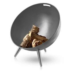 Eva Solo FireGlobe Ulkotakka -Fatboy Emu Kauppa 571099 FireGlobe Fireplace 1 Braende Grey aRGB High