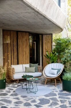 Cane-line Peacock Nojatuoli, Tiikki - Luonnonvärinen -Fatboy Emu Kauppa 57522USL 5458UT 5458YSN96