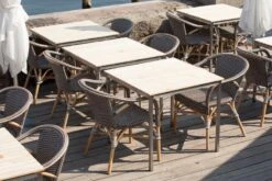 Sika-Design Madeleine Tuoli Käsinojilla, Cappucino -Fatboy Emu Kauppa 9187WHCP Madeleine