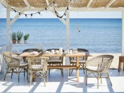 Sika-Design Emma Tuoli, Harmaa - Valkoinen -Fatboy Emu Kauppa 9197T Emma Colonial beach bf