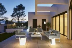 Fermob Bellevie 3-istuttava Sohva, Cactus - Flannel Grey -Fatboy Emu Kauppa BALAD INOUI BELLEVIE AIX ALBUM2023 ANTHONY LANNERETONNE 1