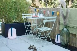 Fermob Bistro Metal Tuoli, Ice Mint -Fatboy Emu Kauppa BISTRO MENTHE GLACIALE BALAD UCHAUX BCJ2022 SEBASTIEN EROME 1