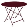 Fermob Bistro Pöytä, 96 Cm, Black Cherry -Fatboy Emu Kauppa BISTRO TABLE D96 Black Cherry ee