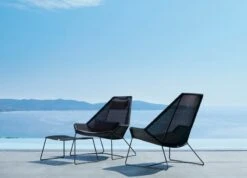 Cane-line Breeze Korkeaselkänojaisen Tuolin Tyynysetti, Musta -Fatboy Emu Kauppa Breeze highback