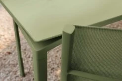 Fermob Calvi Pöytä 195 X 95 Cm, Cactus -Fatboy Emu Kauppa CALVI CADIZ GRIS ARGILE MONTELIMAR VISUEL2021 AURELIE LECUYER catus 1