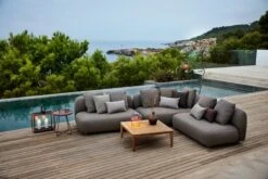 Cane-line Capture 2-istuttava Sohva, Oikea Moduuli, Taupe -Fatboy Emu Kauppa Capture lounge 3 1