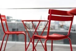 Fermob Luxembourg Tuoli, Lapilli Grey -Fatboy Emu Kauppa Chaise Luxembourg table Bistro mobilier fermob