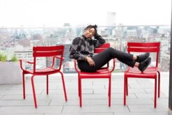 Fermob Luxembourg Tuoli, Antrasiitti -Fatboy Emu Kauppa Chaise bridge Luxembourg mobilier Fermob 1