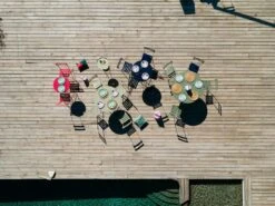 Fermob Bistro Pöytä, 117 Cm, Cactus -Fatboy Emu Kauppa Chaise et table Bistro Mobilier Fermob