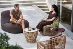 Cane-line On-the-move Pöytä, Pieni, Viininpunainen -Fatboy Emu Kauppa Cozy bean bag chair nest round chair