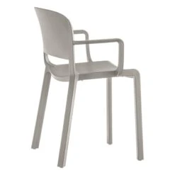 Pedrali Dome 265 Käsinojallinen Tuoli, Harmaanbeige -Fatboy Emu Kauppa Dome 265 BE 3