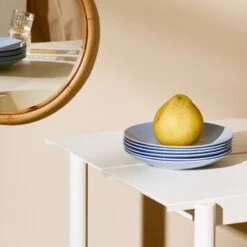 Muuto Linear Steel Pöytä 140 X 75 Cm, Luonnonvalkoinen -Fatboy Emu Kauppa FDS Summer 8