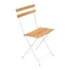 Fermob Bistro Naturel Tuoli, 2 Kpl, Cotton White -Fatboy Emu Kauppa FM5107 01X2 bistro chaise naturel blanc coton kb