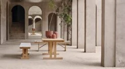 Carl Hansen & Søn BM1871 Penkki, Tiikki -Fatboy Emu Kauppa Frise BM1771 teak BM1871 teak cushion 1