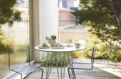 Grythyttan Stålmöbler Chair High Tech Tuoli, Galvanoitu Teräs -Fatboy Emu Kauppa Grythyttan High tech serien laminat vit 5 1