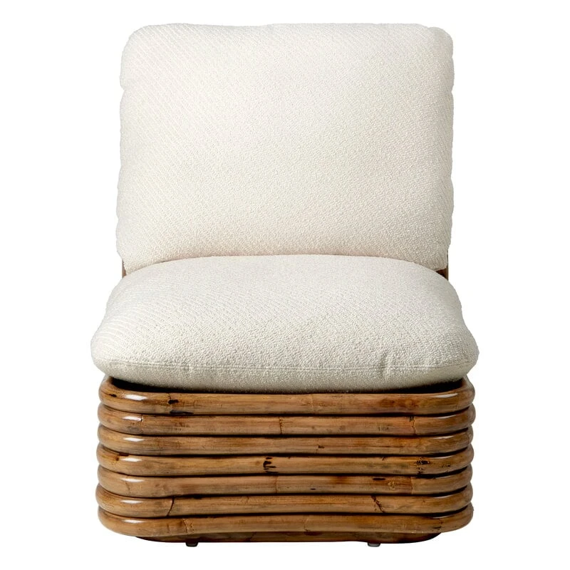 GUBI Bohemian 72 Nojatuoli, Rottinki - Diagonal Boucle 007 - Image 3