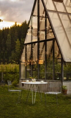 Grythyttan Stålmöbler Chair High Tech Tuoli, Galvanoitu Teräs -Fatboy Emu Kauppa High Tech 1