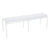 Fermob Luxembourg Penkki, 145 Cm, Cotton White -Fatboy Emu Kauppa LUXEMBOURG Bench 145cm 3 4 cotton white ee