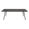 Fermob Luxembourg Pöytä, 207 X 100 Cm, Liquorice -Fatboy Emu Kauppa LUXEMBOURG TABLE 207x100 REGLISSE