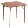 Petite Friture Week-end Pöytä, 85 X 85 Cm, Terrakotta -Fatboy Emu Kauppa M0743213 week end square table terracotta ee