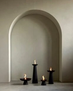 MENU Meira öljylyhty, 13,5 Cm, Musta -Fatboy Emu Kauppa MENU Meira Oil Lantern