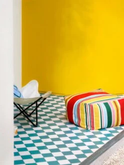 Marimekko Paraati Puffi Istuintyyny, Valkoinen - Moniväri -Fatboy Emu Kauppa MM 231 home 1776