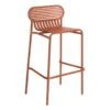 Petite Friture Week-end Baarituoli, Terrakotta -Fatboy Emu Kauppa Petite Friture M0740913 week end high stool terracotta PF cut out 1 ee