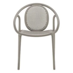 Pedrali Remind 3735r Käsinojallinen Tuoli, Kierrätysmuovi, Harmaa -Fatboy Emu Kauppa Remind 3735 RG 1