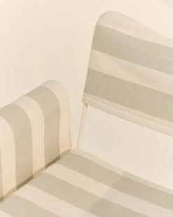 GUBI Tropique Tuoli Hapsuilla, Valkoinen - Leslie Stripe 20 -Fatboy Emu Kauppa Tropique 3