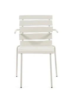 Valerie_objects Aligned Käsinojallinen Tuoli, Luonnonvalkoinen -Fatboy Emu Kauppa V9021329s4