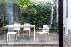 Valerie_objects Aligned Ruokapöytä, 170 X 85 Cm, Luonnonvalkoinen -Fatboy Emu Kauppa VO21 MAARTENBAAS ALIGNED OUTDOOR 6